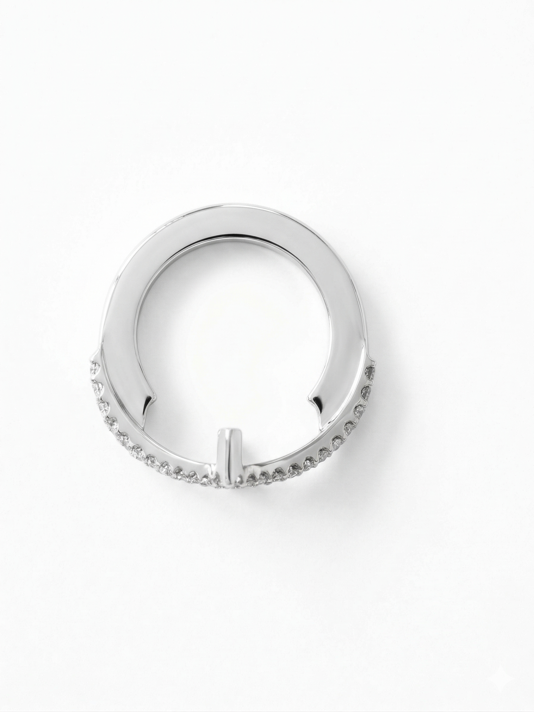 Muur Atelier Solid Gold The Pavé Chevron Jacket - Smart Ring Cover